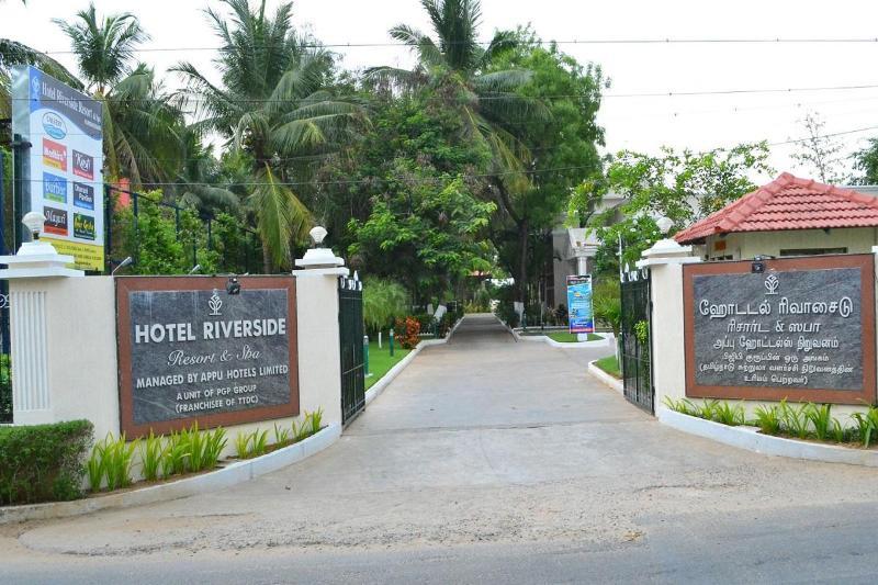 Hotel Riverside Resort And Spa Kumbakonam Exterior photo